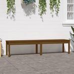 vidaXL Tuinbank 2-zits 203,5x44x45 cm massief grenenhout, Tuin en Terras, Tuinbanken, Verzenden, Nieuw