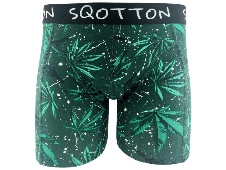 Boxershort - SQOTTON® - Wiet - Groen, Kleding | Heren, Ondergoed, Verzenden