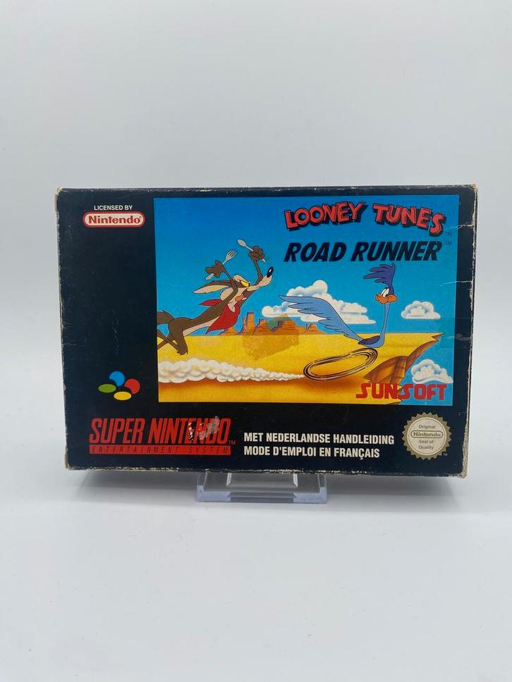 *USED* Looney Tunes Road Runner / SNES, Spelcomputers en Games, Games | Nintendo Super NES, Gebruikt, Verzenden