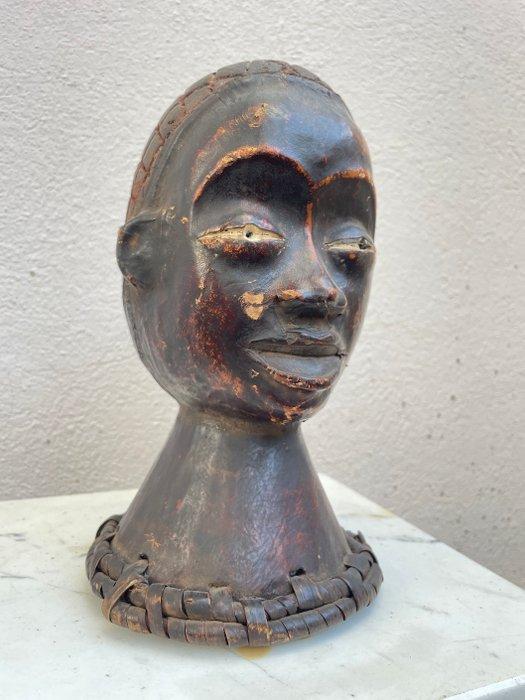 Masque cimier Ekoi - Nigeria (Zonder Minimumprijs), Antiek en Kunst, Kunst | Niet-Westerse kunst