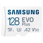 Samsung EVO Plus MicroSD 160 MB/s Incl. Adapter-128GB, Ophalen of Verzenden, Nieuw