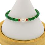 Zonder Minimumprijs - Armband - 18 karaat Geel goud Parel -, Nieuw