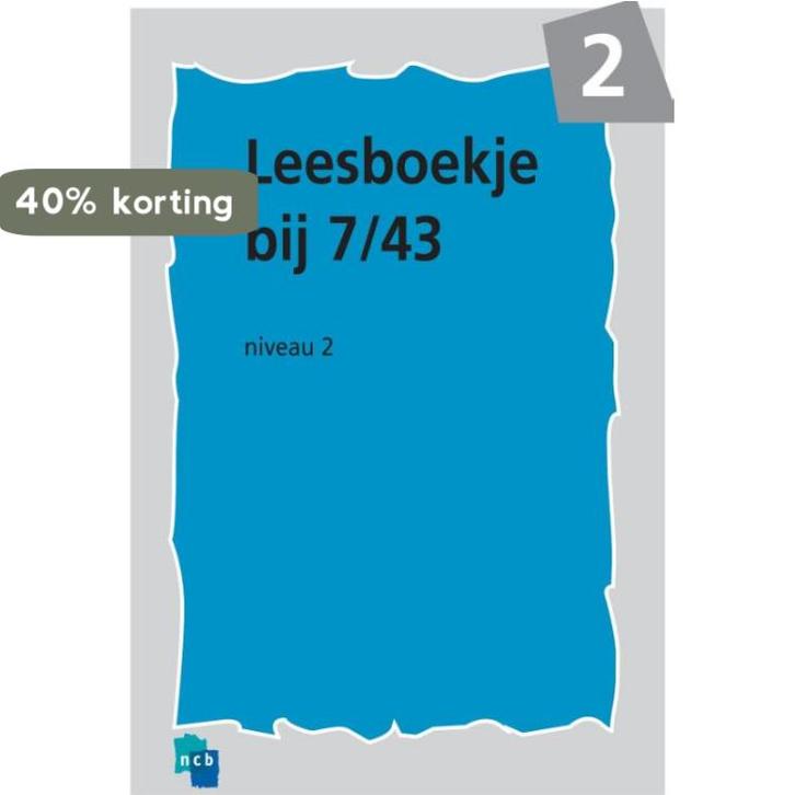 7/43 Leesboekje / Alfabetisering / 2 9789055170395 NCB, Boeken, Schoolboeken, Zo goed als nieuw, Verzenden