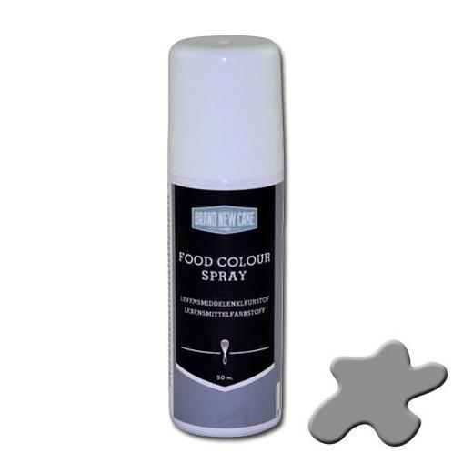 BrandNewCake Kleurspray Metallic Zilver 50ml, Hobby en Vrije tijd, Taarten en Cupcakes maken, Nieuw, Verzenden