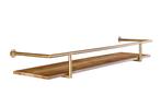 Wandplank HERITAGE 75cm ijzer nature pinehout - 44478, Ophalen of Verzenden, Nieuw