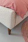 Kidsdepot Juna 120x200 luxe gestoffeerd twijfelaar bed