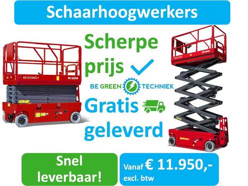 Nieuwe hoogwerker | diverse werkhoogtes mogelijk | vanaf:, Zakelijke goederen, Machines en Bouw | Liften, Steigers en Ladders