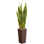 Sansevieria kunstplant, H115cm, Huis en Inrichting, Kamerplanten, Ophalen of Verzenden