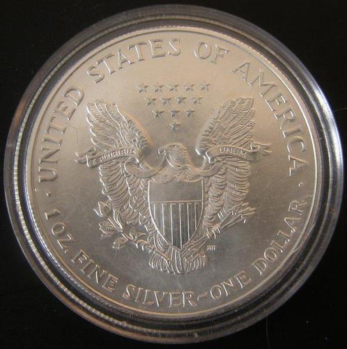 Verenigde Staten. 1 Dollar 2001 American Eagle Bullion, Postzegels en Munten, Munten | Europa | Niet-Euromunten