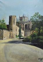 Pedro Gómez (c.1930) - Murallas y columnas