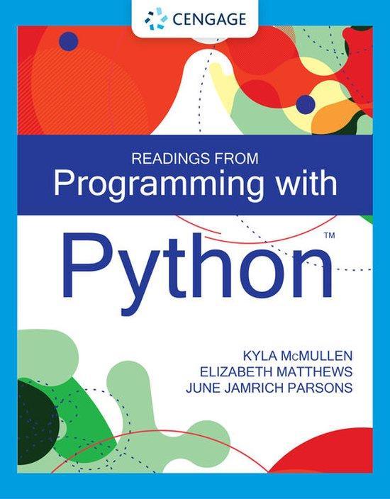 9780357637456 Programming with Python Kyla Mcmullen, Boeken, Studieboeken en Cursussen, Nieuw, Verzenden