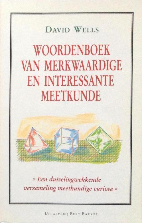 WOORDENBOEK MERKWAARDIGE MEETKUNDE 9789035112018 Wells, Boeken, Wetenschap, Zo goed als nieuw, Verzenden