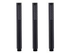Veiling - 3x Beaux staafhanddouche 1 straalsoort Port mat zw, Doe-het-zelf en Verbouw, Nieuw