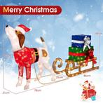 2dekans | Coast Verlichte Kerstdecoratie - Kersthond met, Ophalen of Verzenden, Zo goed als nieuw