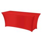 Tafelhoes rechthoek Symposium 183x76x73 cm rood - buffethoes, 50 tot 100 cm, Nieuw, Overige materialen, 150 tot 200 cm