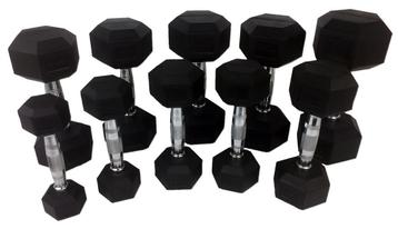 Tunturi Rubber Dumbbell Set | Dumbellset beschikbaar voor biedingen