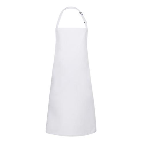 GGM Gastro | KARLOWSKY | Slabbenschort Basic - Wit | LSBK4W, Huis en Inrichting, Keuken | Textiel, Wit, Nieuw, Schort, Verzenden