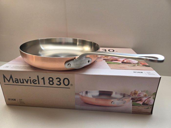 Mauviel - Braadpan - Mauviel 1830 koperen braadpan 24 cm -, Antiek en Kunst, Antiek | Keukenbenodigdheden