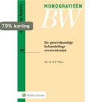 De geneeskundige behandelingsovereenkomst / Monografieen BW, Verzenden, Zo goed als nieuw, R.P. Wijne