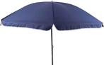 Bo-Camp parasol met knikarm Ø 250 cm - Blauw, Ophalen of Verzenden, Zo goed als nieuw