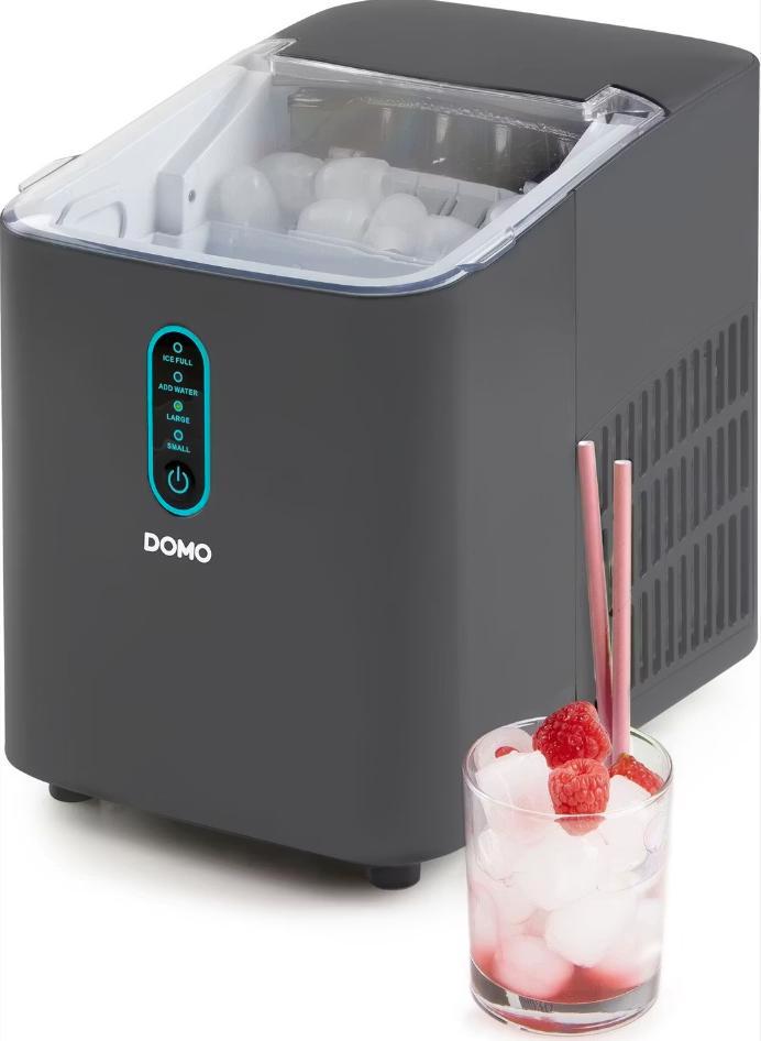 2dekans | DOMO IJsblokjesmaker DO1132IB- 12kg/24u - 1 L -, Tuin en Terras, Houtskoolbarbecues, Zo goed als nieuw, Ophalen of Verzenden