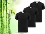 Tweedekans | Milanoro - 3 zachte bamboe T-shirts - Wit -, Kleding | Heren, Ophalen of Verzenden, Zo goed als nieuw, Wit, Milanoro