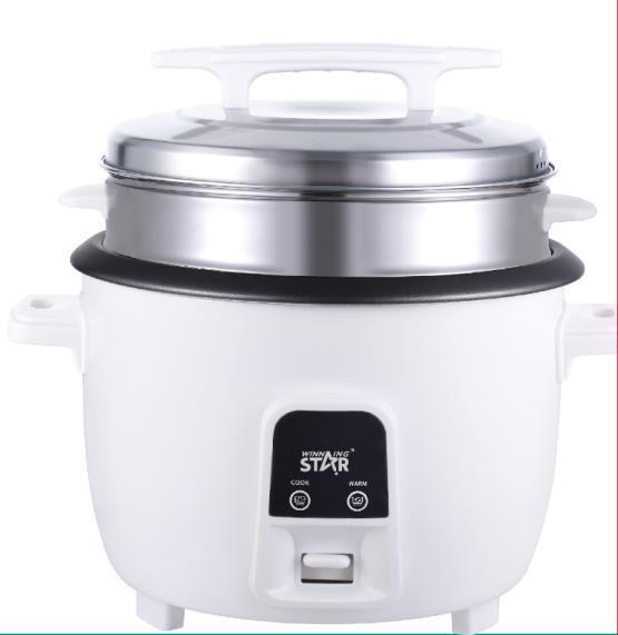 Winning Star St-9341 Rijstkoker Met Stomer 3.6 Liter Wit, Huis en Inrichting, Keuken | Keukenbenodigdheden, Nieuw, Ophalen of Verzenden
