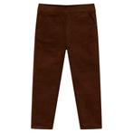 vidaXL Kinderbroek 92 cognackleurig, Verzenden, Nieuw