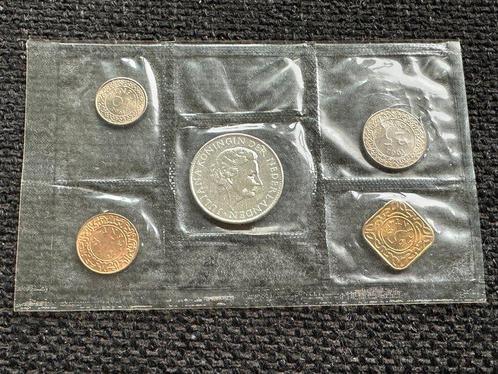 Suriname. Jaarset 1962 in plastic/seal strip (Zonder, Postzegels en Munten, Munten | Nederland