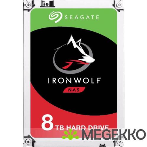Seagate HDD NAS 3.5  8TB  ST8000VN004 IronWolf, Computers en Software, Harde schijven, Nieuw, Verzenden
