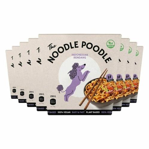 8x The Noodle Poodle Indonesian Rendang 250 gr, Diversen, Levensmiddelen, Verzenden