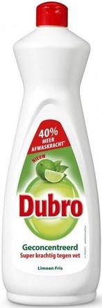 DUBRO LIMOEN FRIS AFWASMIDDEL FLACON 900 ML, Verzenden, Nieuw