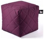 B-Box Outdoor Quilted Poef - Berry, Huis en Inrichting, Banken | Voetenbanken en Poefen, Verzenden, Nieuw