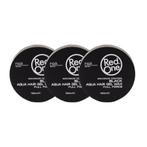 Red One Full Force Aqua Wax Zwart 3x150ml, Ophalen of Verzenden, Nieuw, Gel, Wax, Haarlak of Mousse