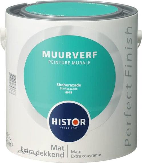 Histor Perfect Finish Muurverf Mat - Sheherazade 6978 - 2..., Doe-het-zelf en Verbouw, Verf, Beits en Lak, Verf, Overige kleuren