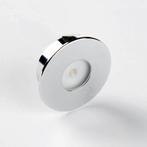 Inbouw LED-Spot Bellezza Bagno Roan IP65 3000 Kelvin 4x1,3, Doe-het-zelf en Verbouw, Nieuw, Ophalen of Verzenden, Bad, Chroom