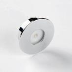 Inbouw LED-Spot Bellezza Bagno Roan IP65 3000 Kelvin 4x1,3, Doe-het-zelf en Verbouw, Ophalen of Verzenden, Nieuw, Chroom, Bad