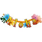 Aloha Letterslinger Hawaii 83cm, Hobby en Vrije tijd, Feestartikelen, Verzenden, Nieuw