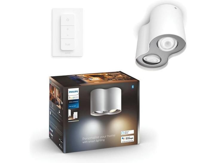 Philips Hue Pillar - opbouwspot - warm- tot koelwit licht -, Huis en Inrichting, Woonaccessoires | Overige, Zo goed als nieuw