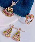 Zonder minimumprijs - 3-delige sieradenset Zilver 925, 14k