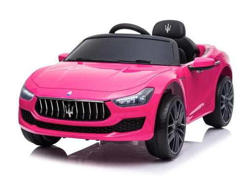Maserati Ghibli, 12v elektrische kinderauto, rubberen ban..., Kinderen en Baby's, Speelgoed | Buiten | Actiespeelgoed, Nieuw, Verzenden