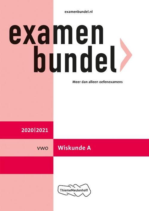 Examenbundel vwo Wiskunde A 2020/2021 9789006781496, Boeken, Schoolboeken, Gelezen, Verzenden