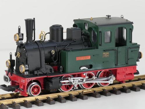 LGB 2074 D Tenderlok Spreewald DEV (Stoomlocomotieven), Hobby en Vrije tijd, Modeltreinen | Overige schalen, Overige typen, Gebruikt