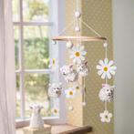 Mobiel - Schaapjes en Margrieten - Wolvilt - Handmade&Fairma, Ophalen of Verzenden, Nieuw