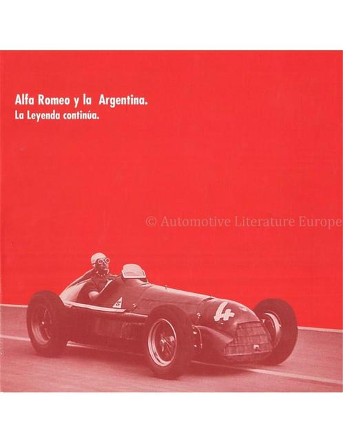 ALFA ROMEO Y LA ARGENTINA, LA LEYENDA CONTINÚA, Boeken, Auto's | Boeken, Alfa Romeo