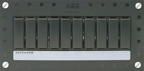 ABB HAF HLD 11 LEDIGE KAST SLEUF 177 DINRAIL, Doe-het-zelf en Verbouw, Elektra en Kabels, Nieuw, Ophalen of Verzenden