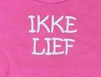 Romper - roze - ikke lief - maat 56 - new born, Overige typen, Babyshop Bambineke, Nieuw, Verzenden