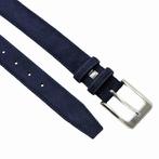 Houtkamp Suede Leren Unisex Riem - Blauw - Maat 115, Verzenden, Nieuw