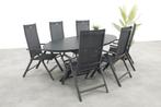 Hartman Napoli/Ventaro verstelbare ovale tuinset 240x115 cm., Verzenden, Nieuw, Overige materialen, Tuinset