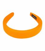Haarband Diadeem Dik Effen Stof Oranje, Nieuw